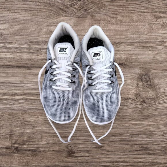 NIKE Free Run Fly Knit Gray Black Running Athletic Sneakser 2018 Womens Size 7.5 - Picture 5 of 9